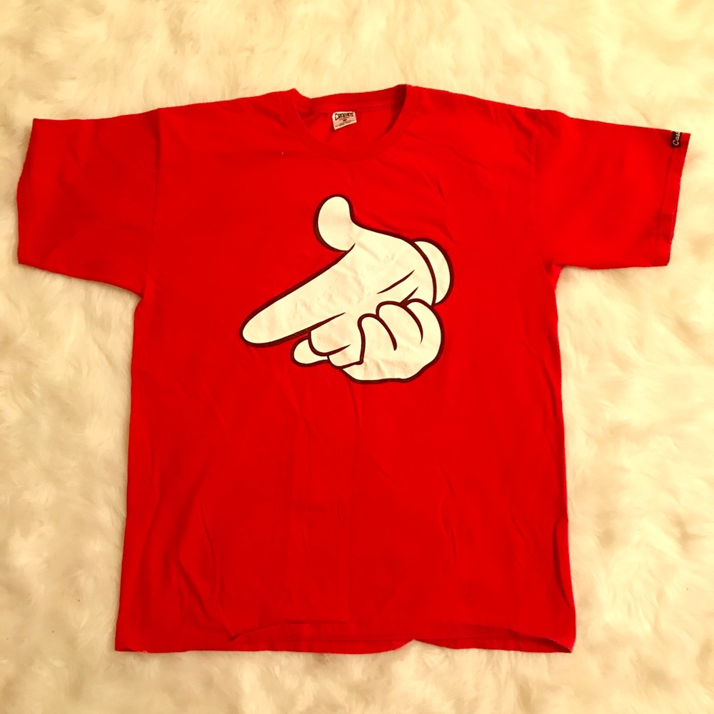 Crooks and Castles short sleeve red tee